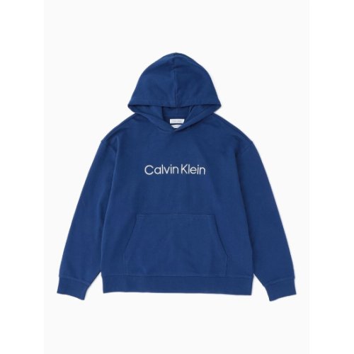 Calvin Klein Standard 【カルバンクラインスタンダード】 ロゴパーカーBLUE (40HM231)