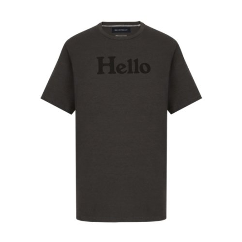 MADISONBLUE ڥޥǥ֥롼 HELLO CREW NECK TEE GRAY (MB999-7101)