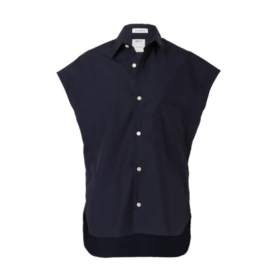 MADISONBLUE 【マディソンブルー】 SLEEVELESS J.BRADLEY SHIRT NAVY