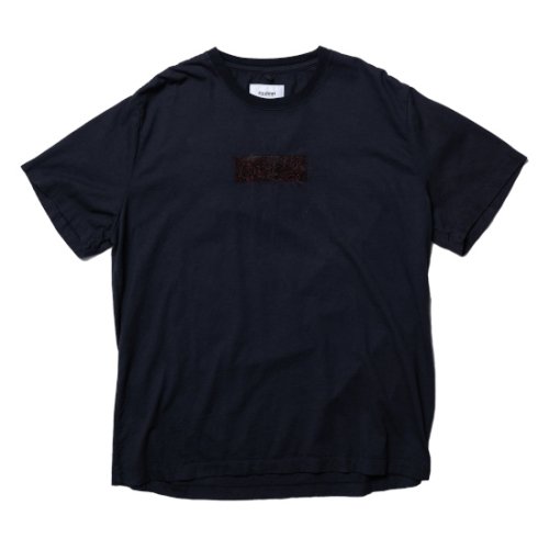 doublet 【ダブレット】 RUST EMBROIDERY T-SHIRTBLACK (23SS19CS258)