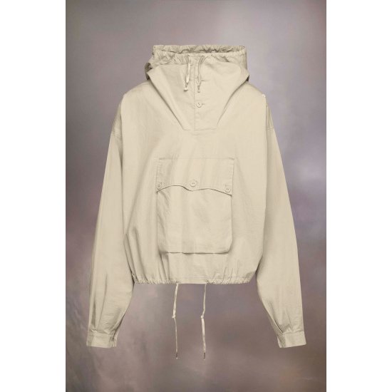 Maison Margiela 【メゾンマルジェラ】 Coated cotton hooded jacket
