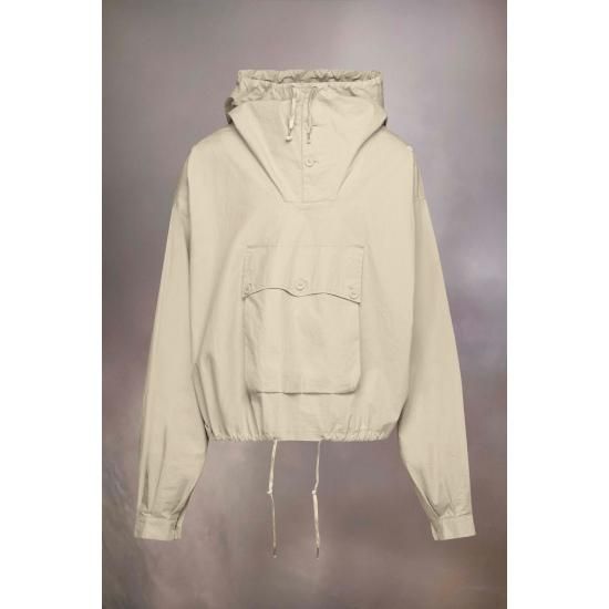 Maison Margiela 【メゾンマルジェラ】 Coated cotton hooded Maison Margiela 【メゾンマルジェラ】 Coated cotton hooded