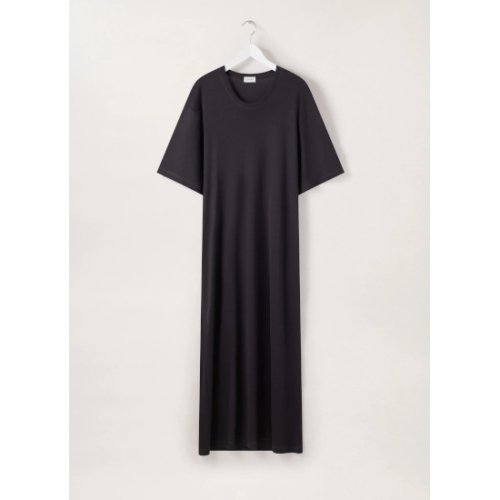 LEMAIRE ڥ᡼ RIB T-SHIRT DRESS SQUID INK (DR1011 LJ060)