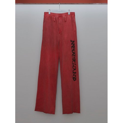 MASU 【エムエーエスユー】 NEVERLAND BAGGY SWEAT PANTS RED (MMSS-PT0823)