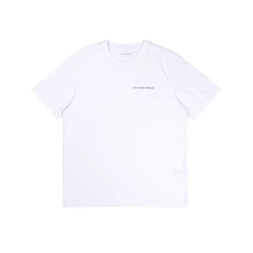 POP TRADING COMPANY 【ポップトレーディングカンパニー】Pop Logo T-Shirt White/Black (POP_NOS-001)
