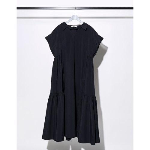 RUMCHE ڥࡦ Skipper Shirt Dress BLACK (R23S10304)