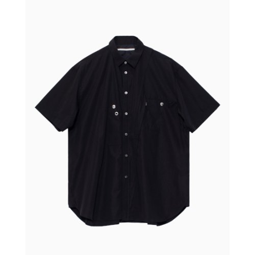 Tamme ڥ K-2A S/S SHIRT BLACK (23S0101)