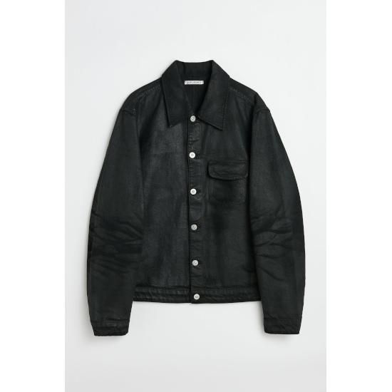 OUR LEGACY 【アワーレガシー】 REBIRTH JACKET Waxed Black Denim