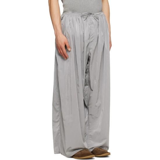 HED MAYNER 【ヘドメイナー】 Judo Trousers SILVER GRAY (HM00P62T)