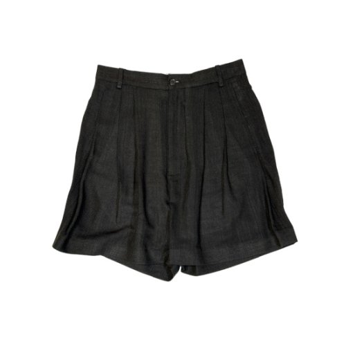 HED MAYNER 【ヘドメイナー】 Men's woven short pants DARK BROWN (HM00P67)