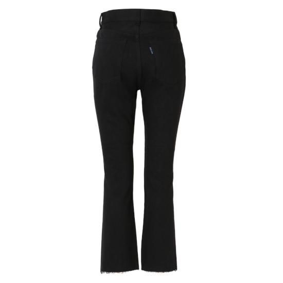 未使用級✨MADISON BLUE マディソンブルー フレイドヘム フレアデニム MADISONBLUE / マディソンブルー】HEM CUT FLARE PANTS DENIM