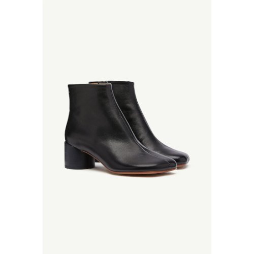 MM6  【エムエムシックス】 Anatomic leather ankle boots BLACK (S59WU0173P3628T8013)
