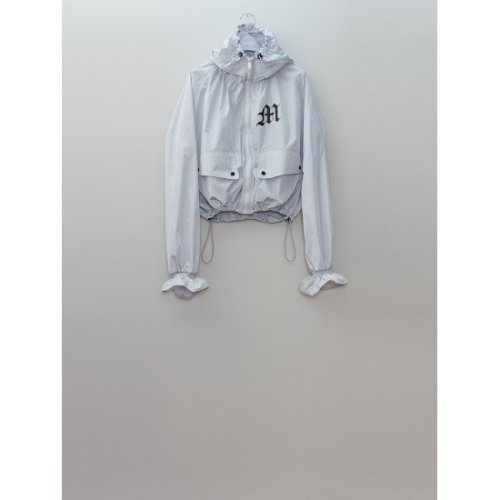 MASU ڥ२桼 NYLON HOODED JACKET LIGHT GRAY (MFFW-BL0923)