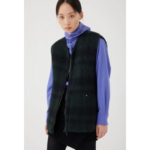 OVERCOAT ڥСȡ Alpaca Reversible Vest (F23V01-STAP)