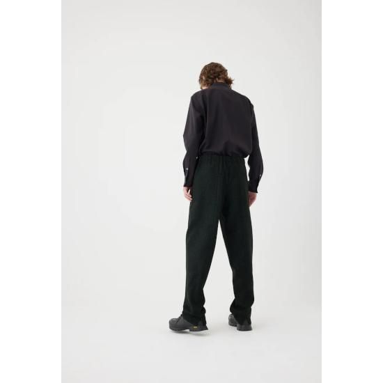 OVERCOAT 【オーバーコート】 Speckled Wool Drawstring Trouser OVERCOAT 【オーバーコート】 Speckled Wool Drawstring Trouser