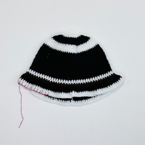 SYUMAN.【シュウマン】 SYUMAN. bucket hand Knitting hat ＋Y.A.R.N Mulch (Man-A23aw-003) 