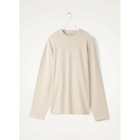 LEMAIRE 【ルメール】 SOFT SWEATSHIRT White (TO1032 LJ1001) LEMAIRE 【ルメール】 SOFT SWEATSHIRT White (TO1032 LJ1001)