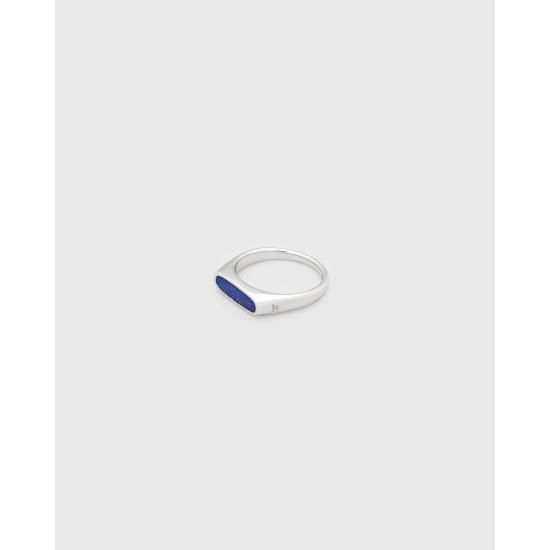 TOMWOOD 【トムウッド】 Mario Ring Blue Lapis(R75SBBLL01S925) TOMWOOD 【トムウッド】 Mario Ring Blue Lapis(R75SBBLL01S925)