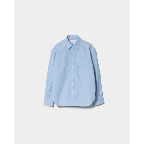 【値下げ】beautiful people gatsby shirting regular collar shirt レギュラーカラーシャツ 1335106001 ホワイト サイズ：42 (EC) beautiful people(ビューティフルピープル) gatsby shirting