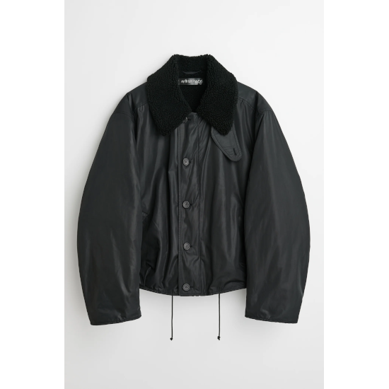 our legacy GRIZZLY JACKET black wax ours