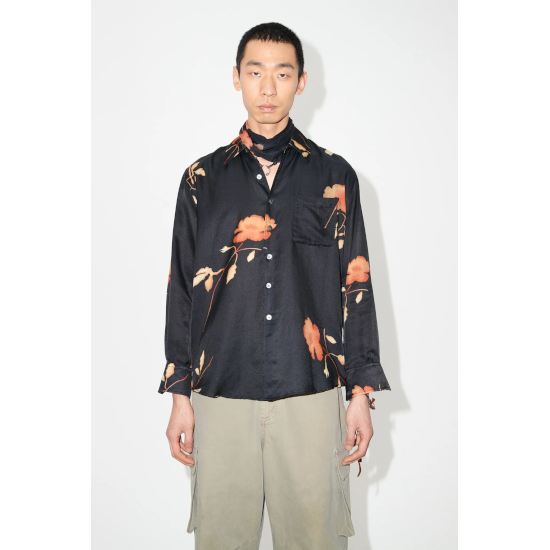 OUR LEGACY 【アワーレガシー】 ABOVE SHIRT Nocturnal Flower Print 