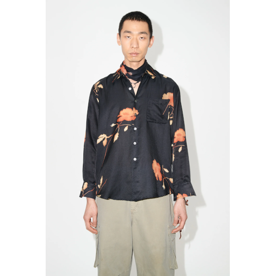 OUR LEGACY 【アワーレガシー】 ABOVE SHIRT Nocturnal Flower Print