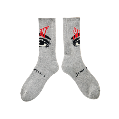 SAINT Mxxxxxx ڥ ޥ SOCKS/EYES/GRAY (SM-A23-0000-103)