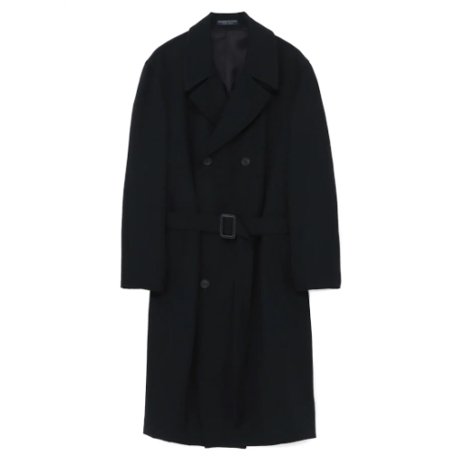 Yohji Yamamoto POUR HOMME ڥ襦ޥȡ Re ARMY GABARDINE O-8BWRe GABARDINE COAT BLACK (HJ-C02-141)