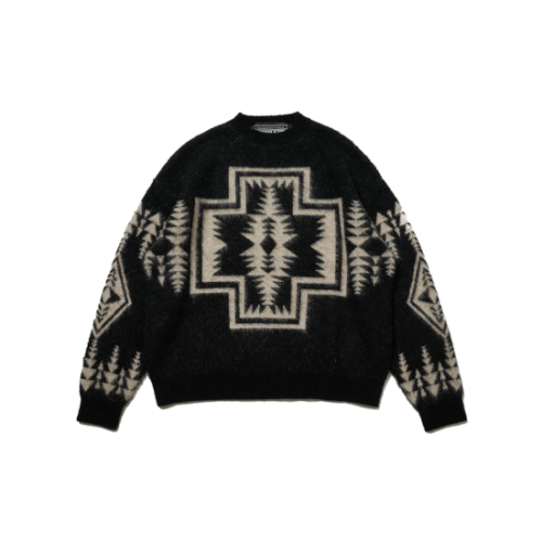 DELUXE ڥǥå PENDLETON x DELUXE KNIT BLACK (23AD3198)