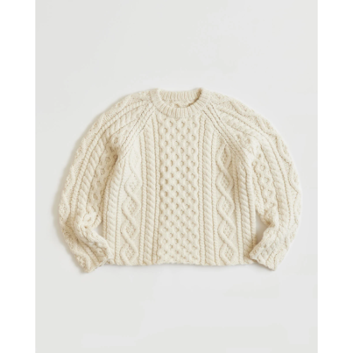 Shinzone ڥ󥾡 ARAN KNIT 01 WHITE (23AMSNI07)