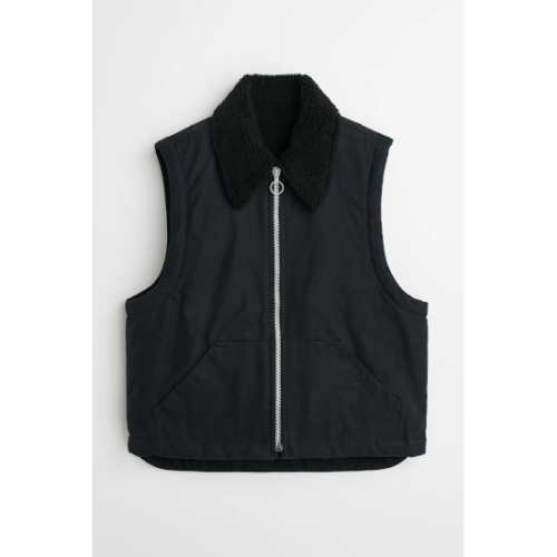 OUR LEGACY 【アワーレガシー】 GRIZZLY VEST Black Highland Cotton (M4231GBH)