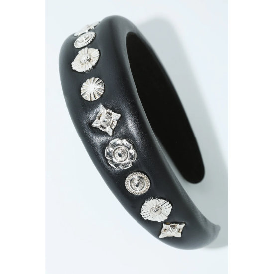 TOGA TOO【トーガ トゥ】 LEATHER HEADBAND 1