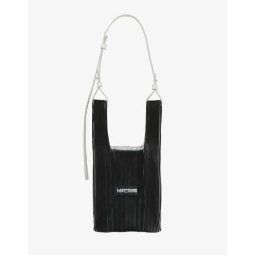 LASTFRAME 【ラストフレーム】 KASANE MARKET BAG SMALL BLACK × OFF WHITE (L24207)