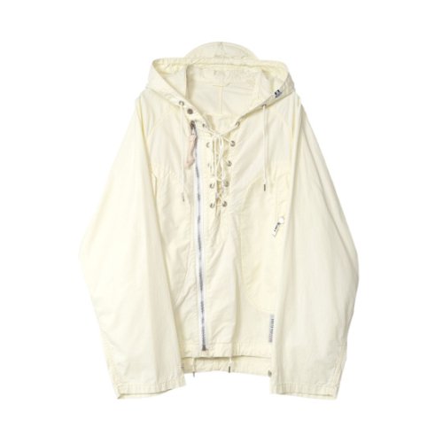 Maison MIHARA YASUHIRO ڥ᥾ߥϥ䥹ҥ Lace-up Hooded Jacket white(J12BL051) 
