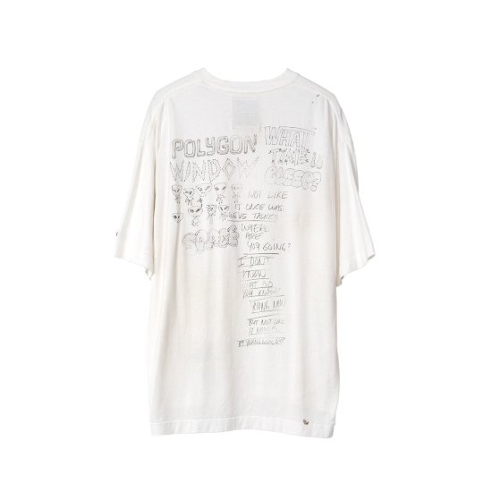 Maison MIHARA YASUHIRO 【メゾンミハラヤスヒロ】 Distressed T-shirt white ( J12TS532)