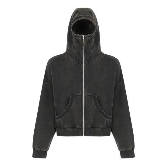 Entire Studios 【エンタイアスタジオ】 FULL ZIP WASHED BLACK Entire Studios 【エンタイアスタジオ】 FULL ZIP WASHED BLACK