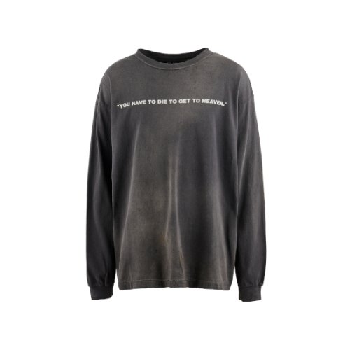 SAINT Mxxxxxx ڥ ޥۡLS TEE/SAINT CLUB/BLACK(SM-YS8-0000-016)