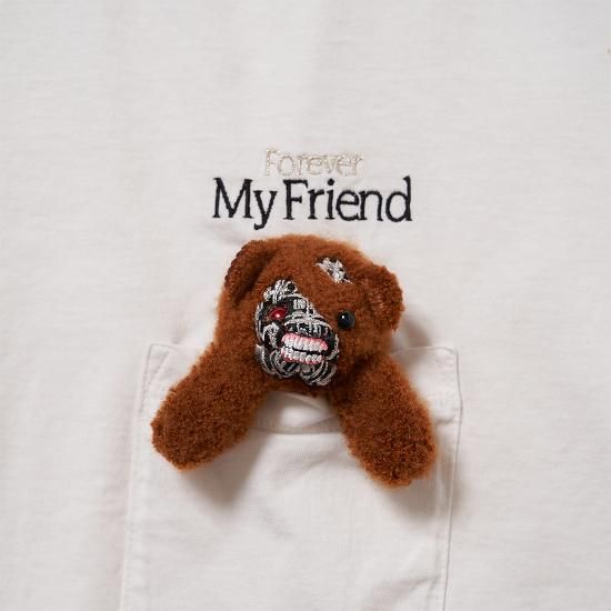 doublet 【ダブレット】T-SHIRT WITH MY FRIEND WHITE