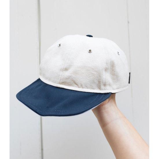 CAMIEL FORTGENS 【カミエルフォートヘンス】3-TONE CAP BLUE NAVY 