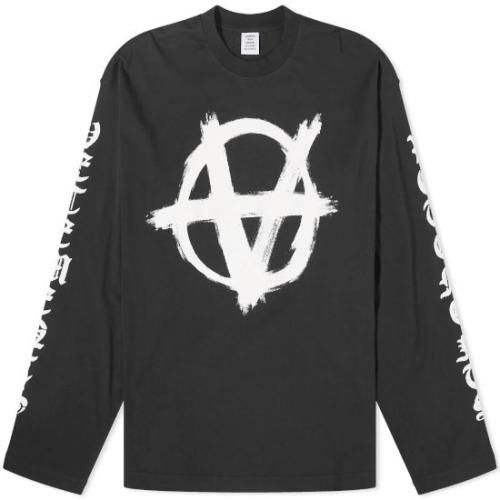  VETEMENTS ڥȥ DOUBLE ANARCHY LONG SLEEVE T-SHIRT (UE64LS500B)