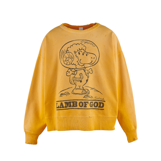 【正規品】　セントマイケル　スウェット　ダメージ加工 SAINT Mxxxxxx/セントマイケル】スウェット SM-YS1-0000-031