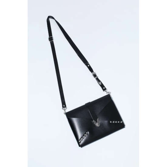 [TOGA TOO] レザーポーチ TOGA TOO 【トーガ トゥ】 LEATHER SHOULDER POUCH WIDE (TZ241