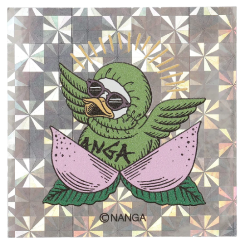 NANGA ڥʥ󥬡 HOLOGRAPHIC GAAACY SQUARE STICKER / ۥեåƥå MOMO (24NA2353-3G504)
