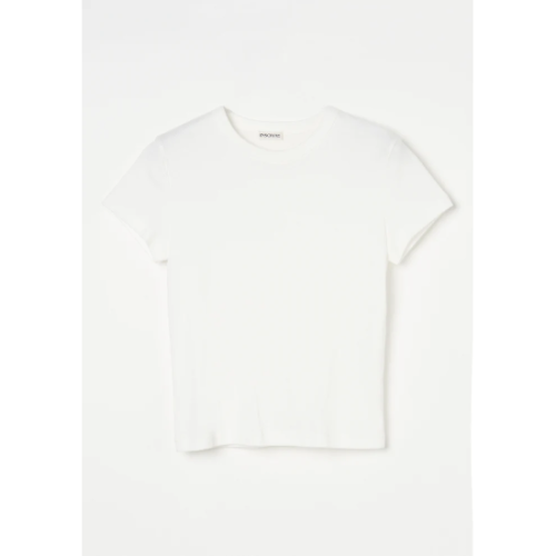 INSCRIRE ڥ󥹥ꥢ Fraise Tight Fit Tee WHITE (IC241DAI24SSCUT14) 