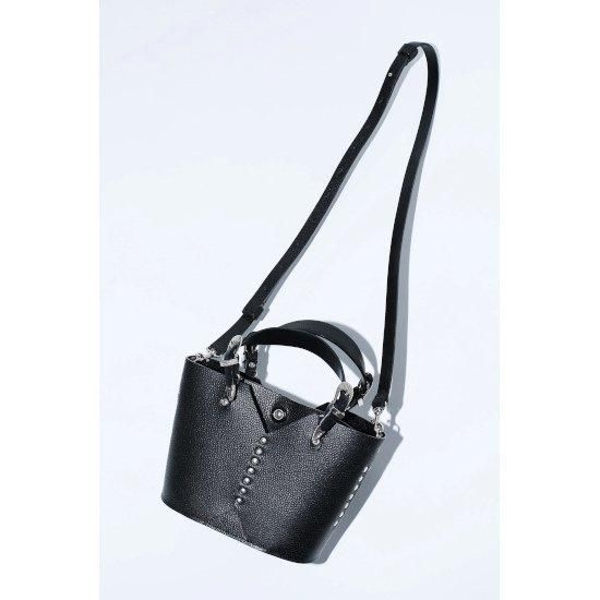 TOGA TOO 【トーガ トゥ】 LEATHER TOTE BAG MINI BLACK(TZ241 TOGA TOO 【トーガ トゥ】 LEATHER TOTE BAG MINI BLACK(TZ241