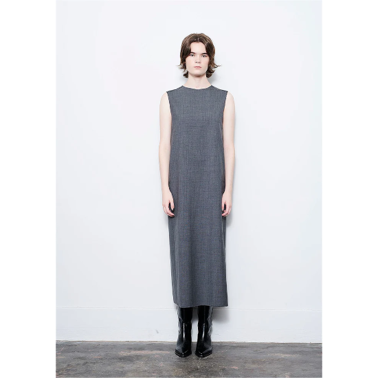 INSCRIRE 【アンスクリア】 Wool N/S Dress (IC241DAI24SSOP61)