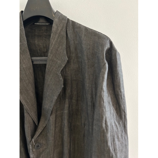 Yohji Yamamoto AW21-22 LEATHER SILHOUETTE | Yohji Yamamoto