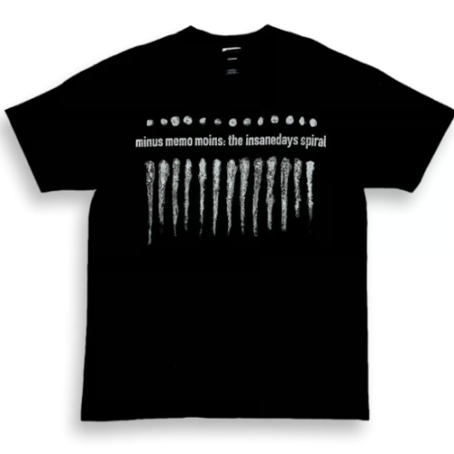 MINUSڥޥʥBOOTLEG TEE (SHINE MONOCHROME)BLACK (M-22S-BTEE) 