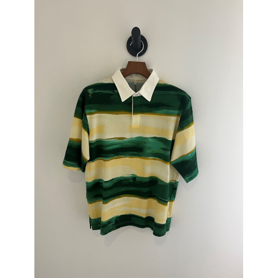 KHOKI【コッキ】COTTON POLO SHIRT GREEN (24SS-T-06)