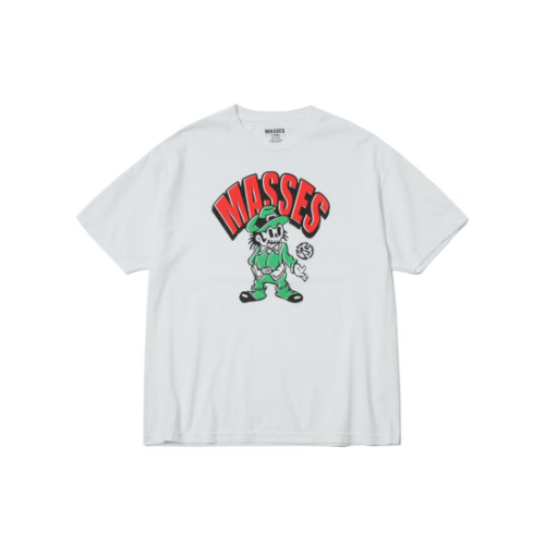 MASSESڥޥT-SHIRT STEAL THE BALL WHITE (1241056013)
